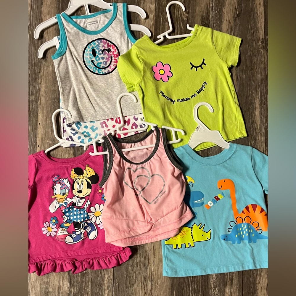 18 month 6 tank top tshirt bundle EUC